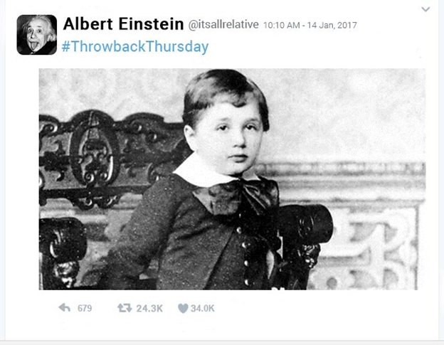 Einstein baby pic